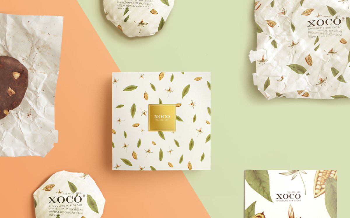 Xoco巧克力品牌形象設(shè)計