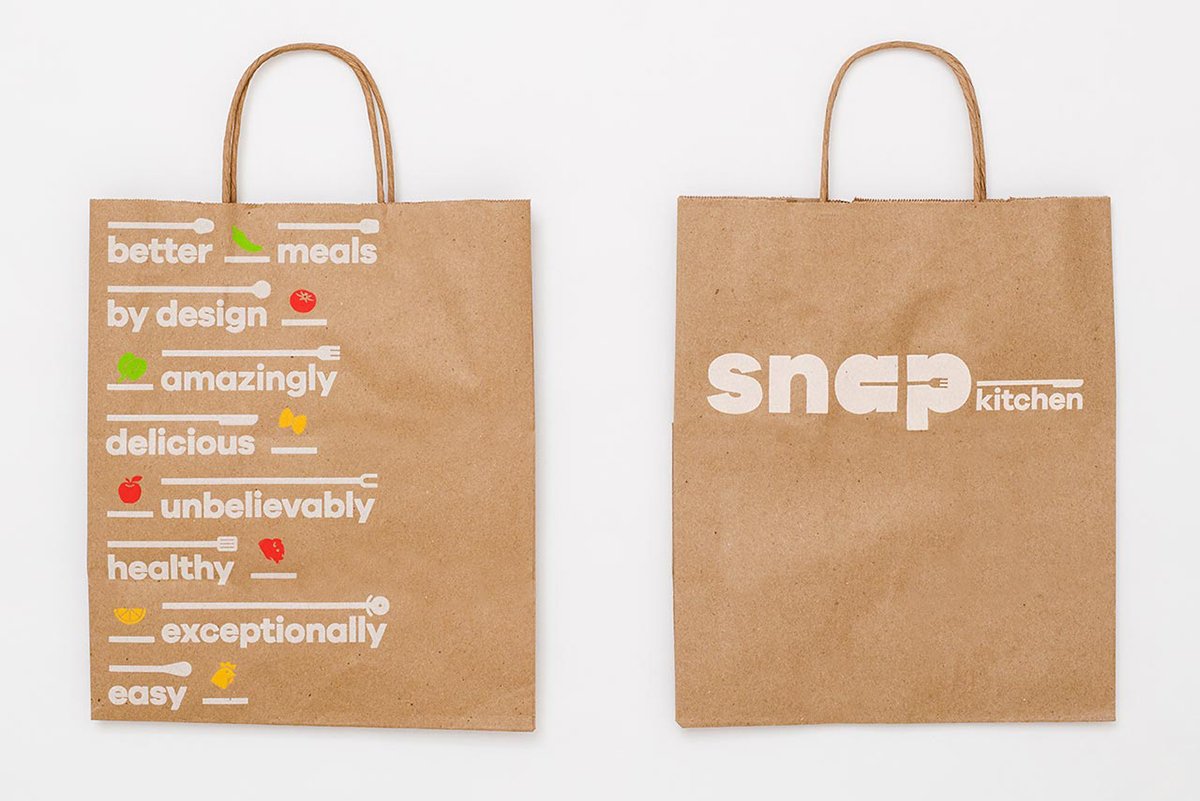 Snap 餐飲品牌的建立及品牌設(shè)計(jì) 手提袋設(shè)計(jì)
