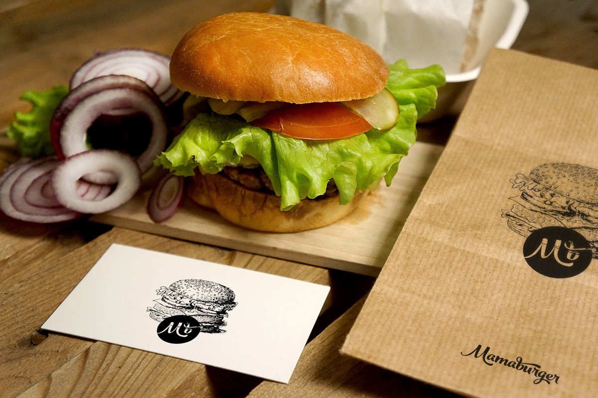 Mamaburger 餐飲品牌形象設(shè)計(jì) 食品形象展示