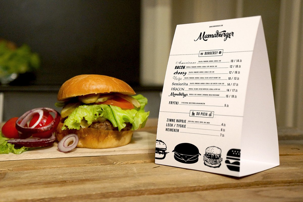 Mamaburger 餐飲品牌形象設(shè)計(jì) 食品形象展示
