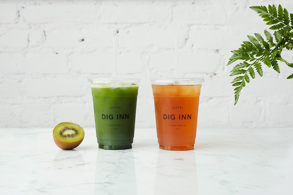 DIG INN酒店品牌設(shè)計  飲料杯設(shè)計