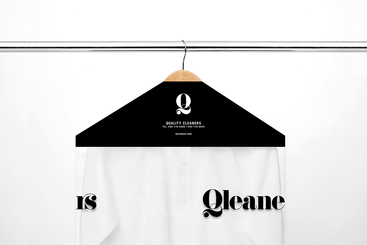 深圳品牌設計  深圳品牌策劃  Qleaners干洗服務公司品牌形象設計  包裝展示