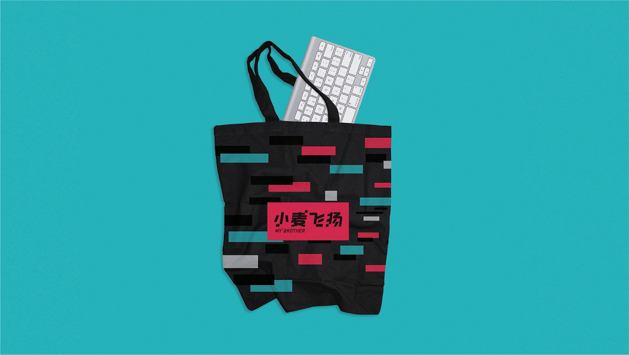 科技品牌小麥飛揚(yáng)年輕化形象設(shè)計－左右格局